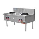 Furnotel 1500 Wok Stove With 2-Burner and 1-Warmer / K1382-2