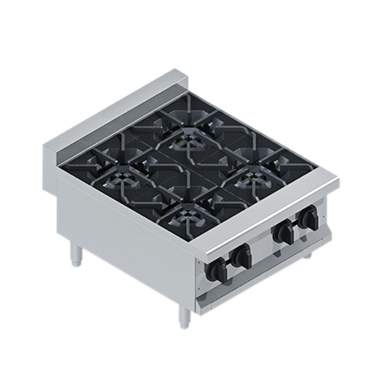 Furnotel Max Series 4 - Burner Gas Range FMGR0607G