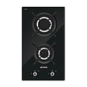 SMEG PV332CN Gas Hob, 30 cm, Classica (Black)
