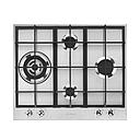 SMEG PX364L Hob, 60cm, Gas, Classica Stainless Steel