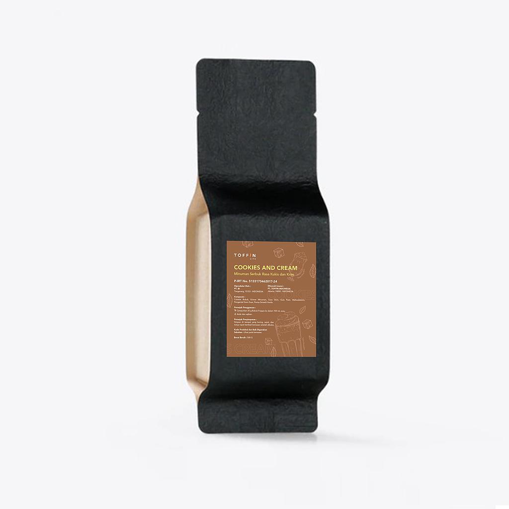 Toffin Lite Frappe Cookies and Cream 500gr