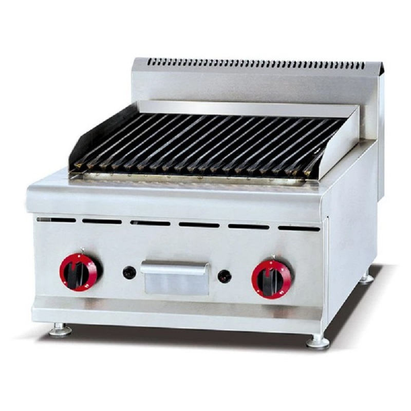 Allegra GL-589 Deck Electric Lava Rock Grill