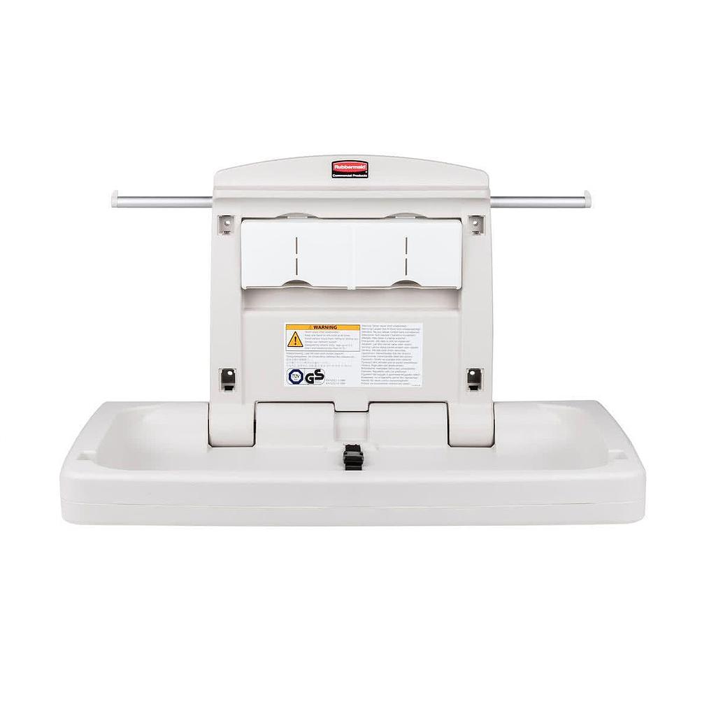 Rubbermaid / FG781888LPLAT / Horizontal Baby Changing Station