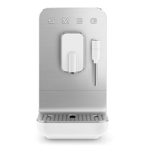 SMEG Automatic Coffee Machine with Milk Frother (BCC02) White
