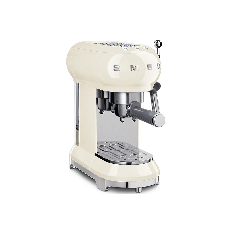 SMEG Espresso Coffee Machine (ECF01) Cream