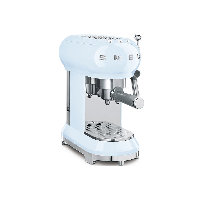 SMEG Espresso Coffee Machine (ECF01) Pastel Blue
