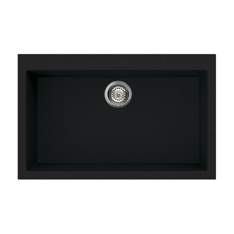 SMEG VZ79N Sink, Universale, Composite Bowl, Standard (Black)