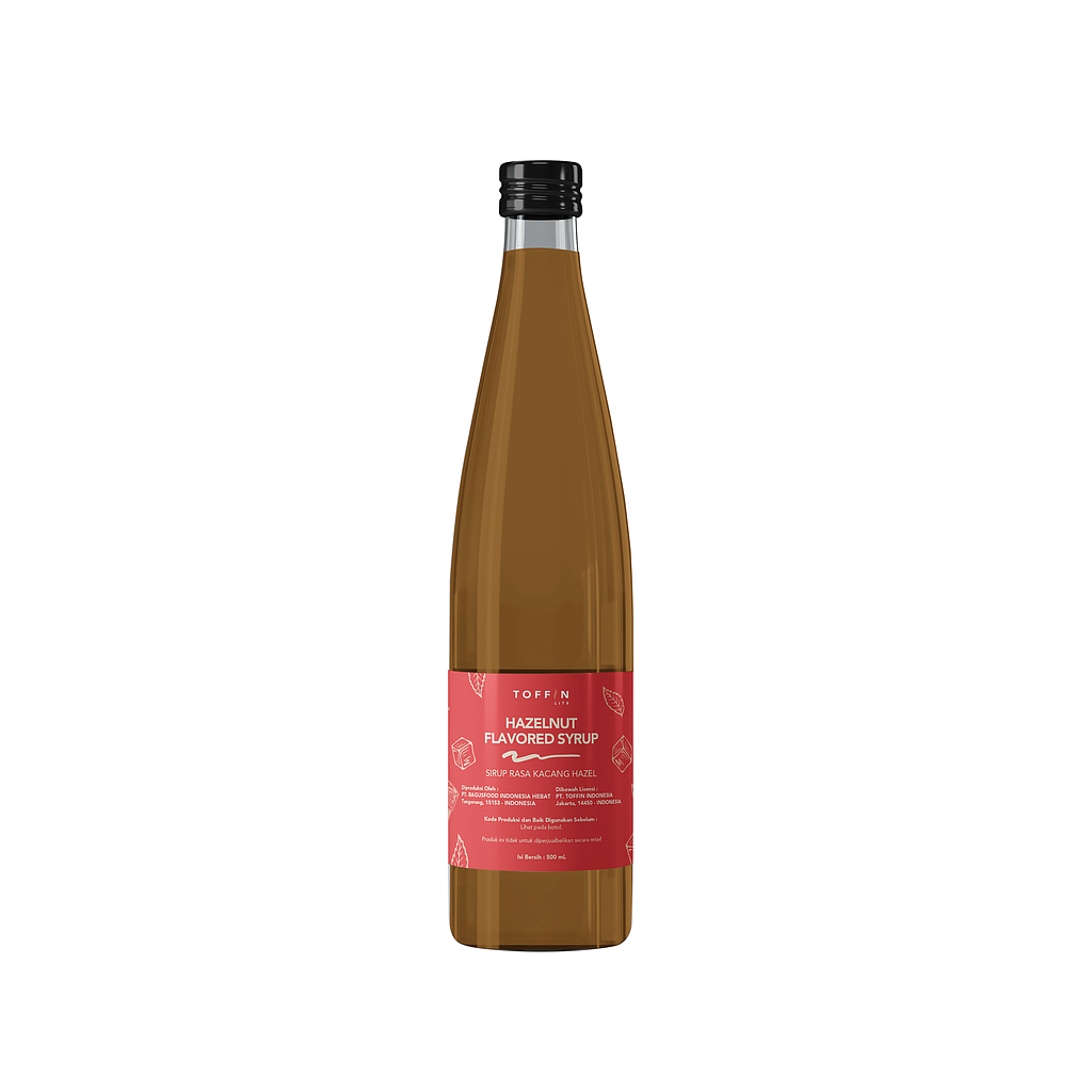 Toffin Lite Syrup Hazelnut 500 ml