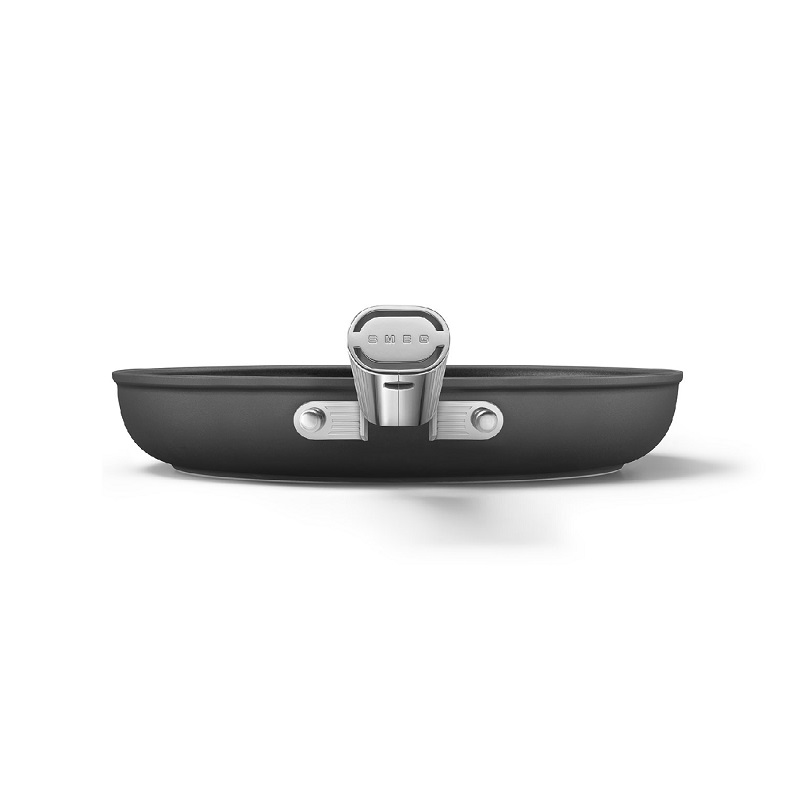 SMEG CKFF2801BLM Kitchenware, Cookware, Frypan 28cm,50's Style (Black)